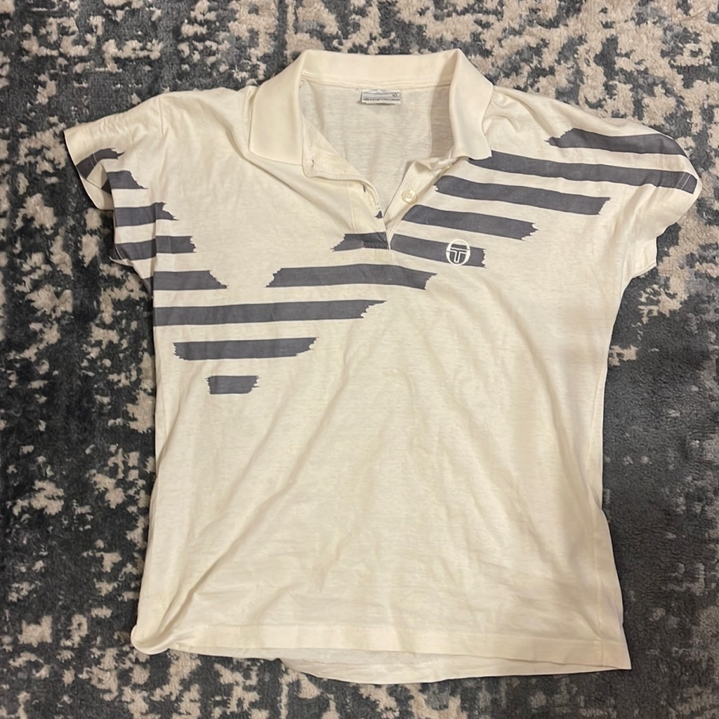 Vintage Sergio Tacchini Tennis Polo